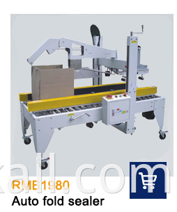 Compact Build Oben- und Unterkarton -Boxdichtungsmaschine/Erweiterte Automatik -Hülle -Versiegelungsmaschine zum Verkauf